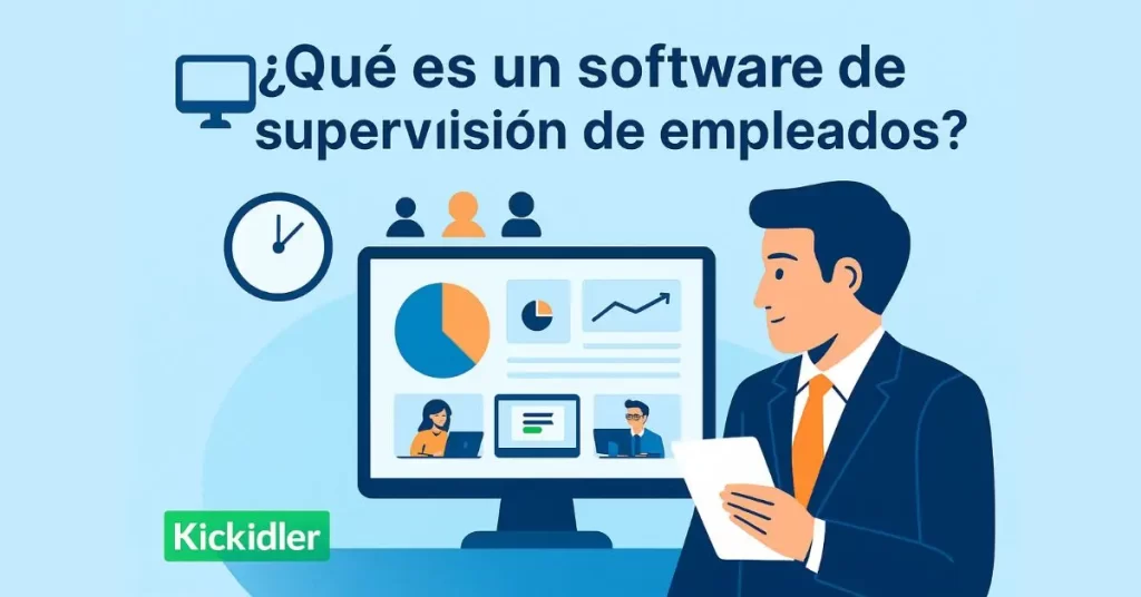 ¿Qué es un software de supervisión de empleados y para qué sirve?