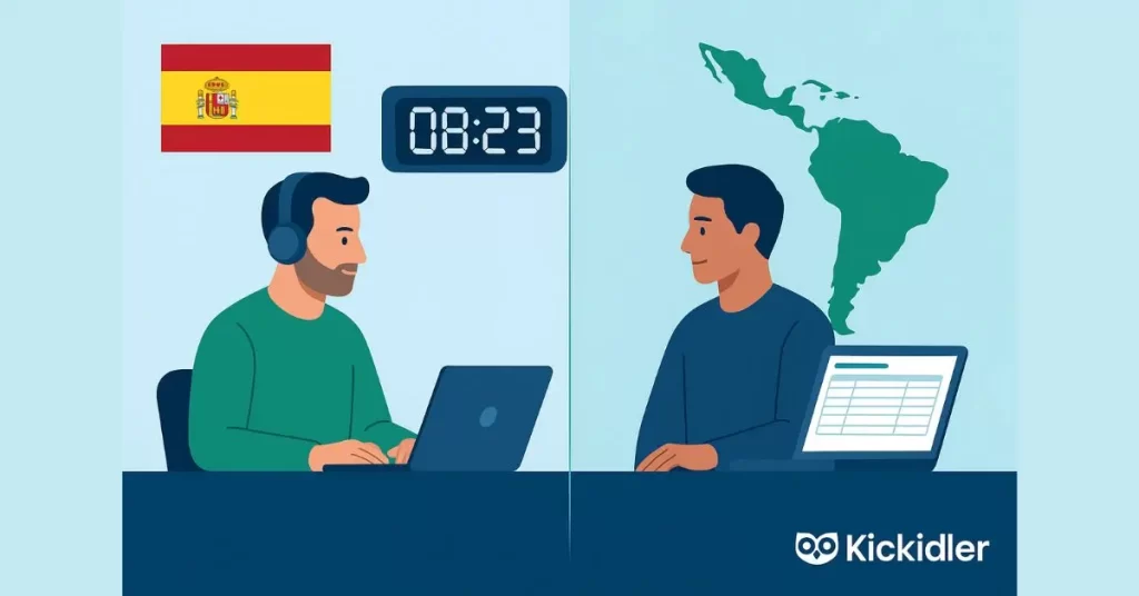 Control horario en teletrabajo: diferencias entre España y Latinoamérica