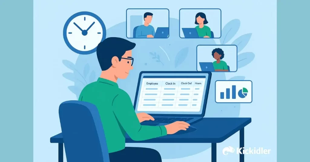 Cómo implementar un sistema de control horario en equipos remotos