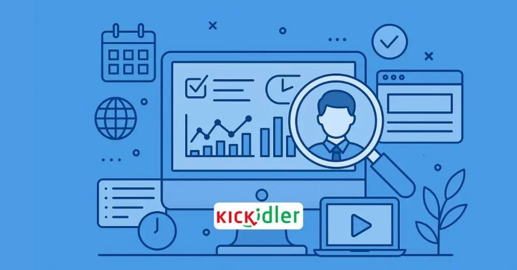 ¿Cómo monitorea Kickidler la actividad de los empleados?