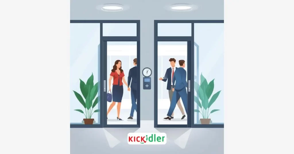 ¿Kickidler registra horas de entrada, salida y pausas?